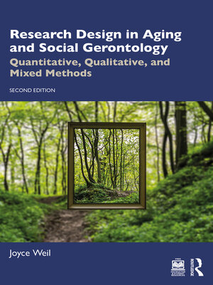 cover image of Research Design in Aging and Social Gerontology
